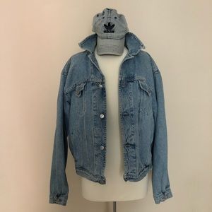 Light blue unisex denim jacket